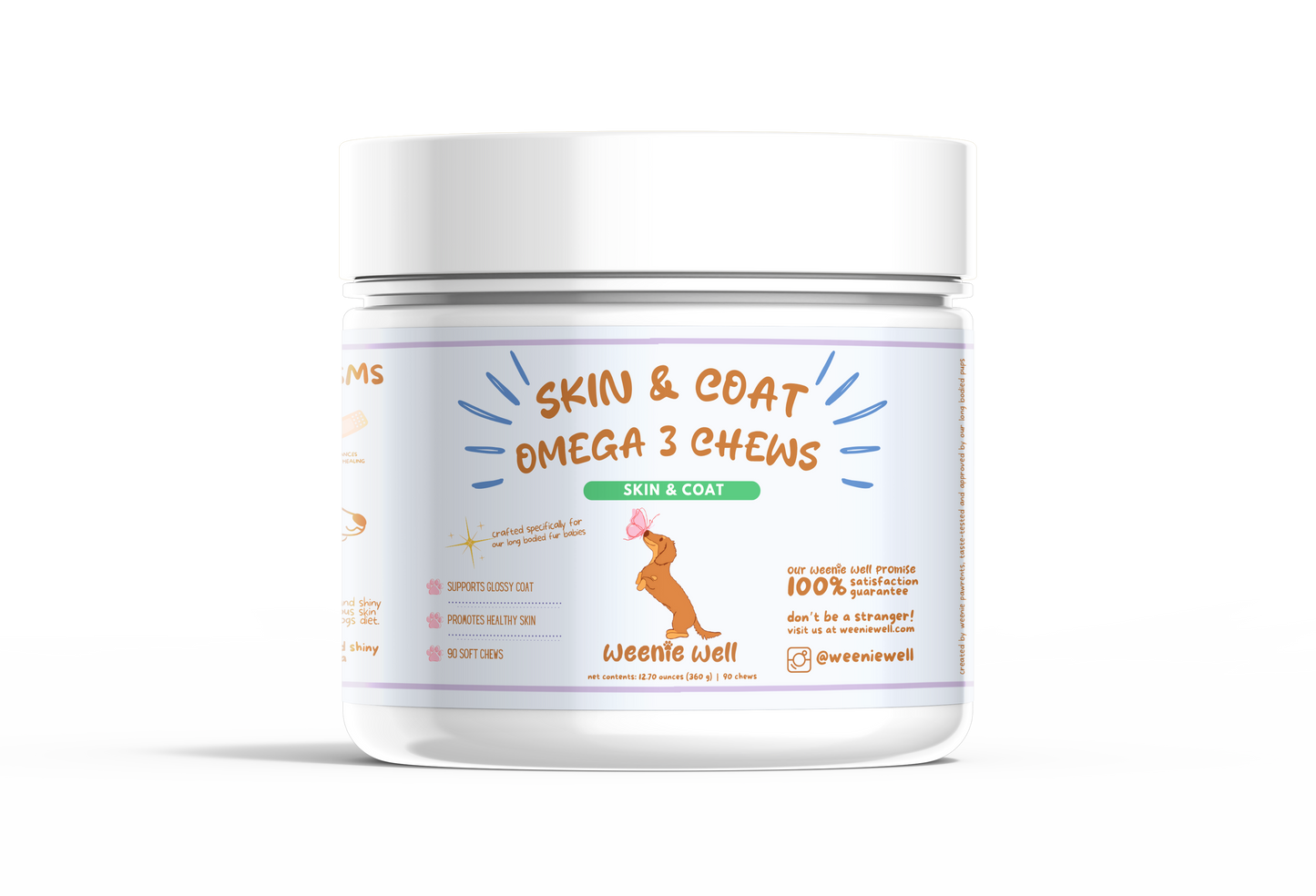 Skin & Coat Omega 3 Chews